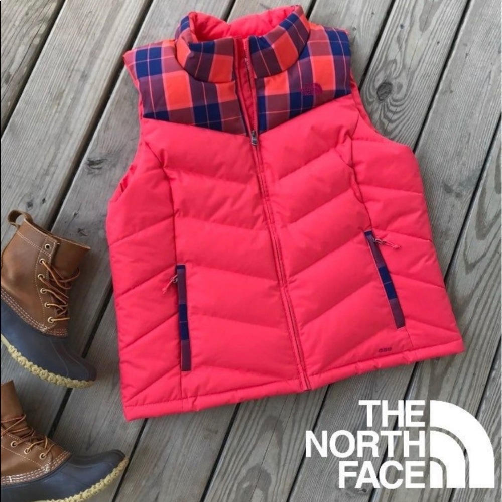 North Face Women's Vest - Plaid 550